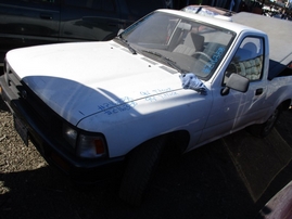 1994 TOYOTA TRUCK STD CAB WHITE 2.4L MT 2WD Z16358